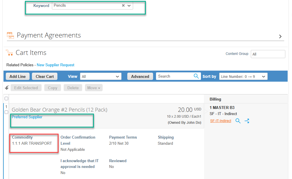 Transactional Data Compliance — step 1
