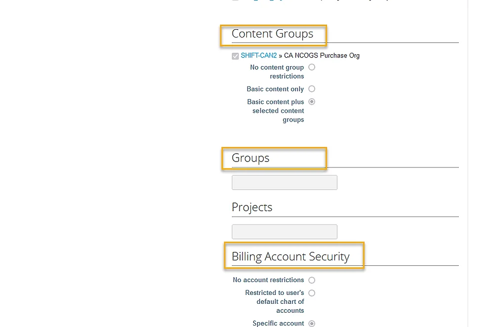 User Access Management — architecture diagram